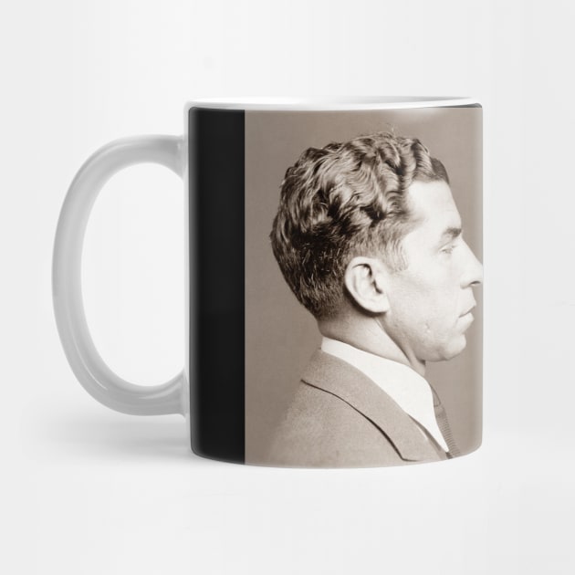 Lucky Luciano Mugshot by warishellstore